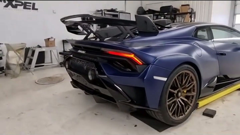 Lamborghini STO PPF beskyttelse